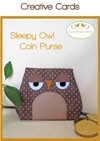 Sleepy Owl Coin Purse - 10 Pack